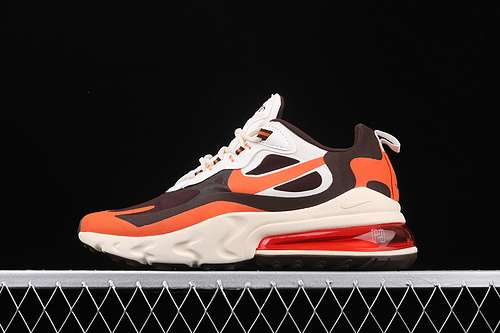 CT2864300AIR MAX 270 REACT WHITEORANGEBLACKWOMAN3639MAN4045
