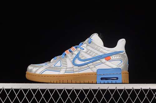 380CU6015100OFFWHITE X AIR RUBBER DUNK GREYUNIVERSITY BLUEGREYWOMAN3639MAN4045