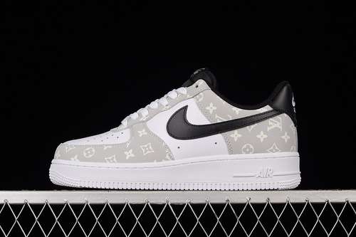 340BQ8988108LV X AIR FORCE 1 07 LOW WHITEGREYBLACKWOMAN3639MAN4045