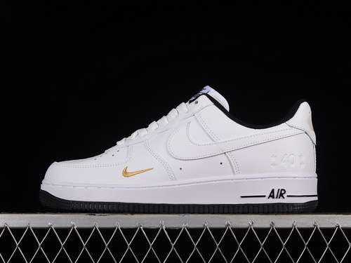 310DD1225001AIR FORCE 1 07 LOW BLACKWHITEWOMAN3639MAN4045