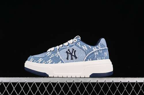 2403ASXCDC4N50BLSNY MLB CHUNKY LINER DENIM BASIC WHITEBLUEBLACKWOMAN3539MAN4044