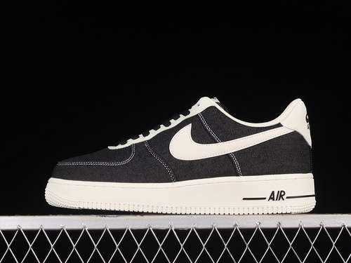 300DG2296001AIR FORCE 1 LOW 07 BLACKBLACKCREAMWOMAN3639MAN4045