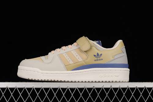 270GY4575FORUM 84 LOW SHOES LIGHT GREYKHAKIBLUEWOMAN3639MAN4045