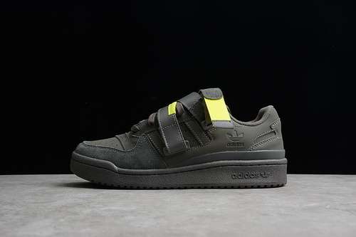 280GX3657FORUM LOW SHOES DARK GREYCINDERYELLOWWOMAN3639MAN4044