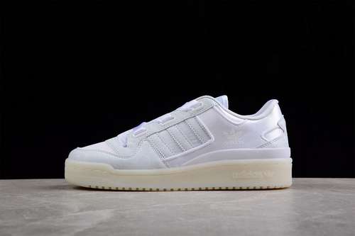 300H68194FORUM SATIN LOW J CLOUD WHITECLOUD WHITECLOUD WHITEWOMAN3640
