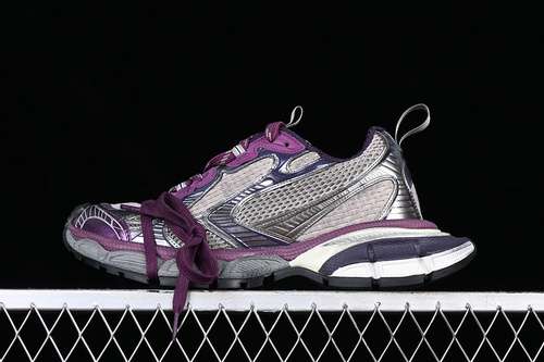 560W3XL51269BALENCIAGA PHANTOM SNEAKER SILVERGREYPURPLEBLACKWOMAN3539MAN4046