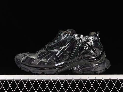 600W3RB61266BALENCIAGA RUNNER KITH FOURCOLOR 70 21SS BLACKBLACKWHITEUNISEX3546