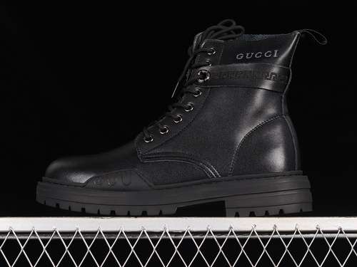 380GUCCI FASHION TREND MARTIN BOOTS BLACKBLACKBLACKMAN3943