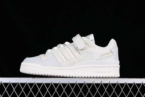 300HQ6942ADIDAS FORUM 84 LOW OFF WHITECLEAR BROWNGREY ONEWOMAN3639MAN4045