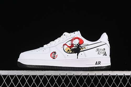 320DV0788301AIR FORCE 1 07 LOW WU KONG WHITEBLACKREDWOMAN3639MAN4045