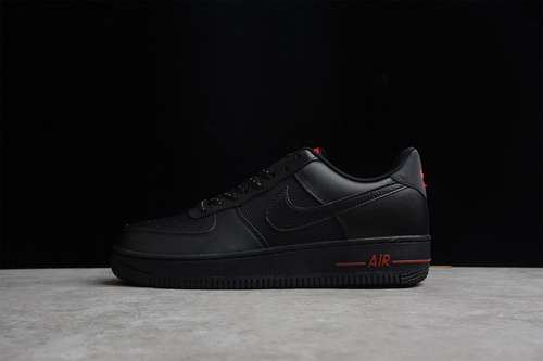 300DO6359001AIR FORCE 1 LOW 07 BLACKBLACKREDWOMAN3639MAN4045