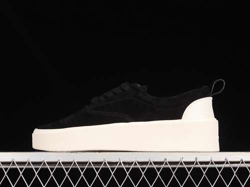 310FEAR OF GOD FOG COLLECTIONS LOWTOP SNEAKERS BLACKBLACKWHITEMAN4046