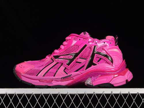 600W3RB25510BALENCIAGA RUNNER KITH FOURCOLOR 70 21SS PINKPINKBLACKWOMAN3540
