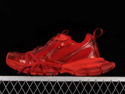 580W3RB16000BALENCIAGA RUNNER KITH FOUR COLOR REDBLACKWOMAN3539MAN4046
