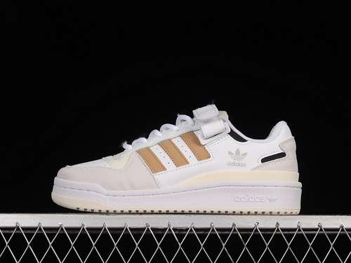 270GW7107FORUM 84 LOW SHOES CLOUD WHITEMAGIC BEIGECORE BLACKWOMAN3640