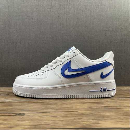 280DR0143100AIR FORCE 1 LOW 07 WHITEWHITEGAME ROYALWOMAN3639MAN4045
