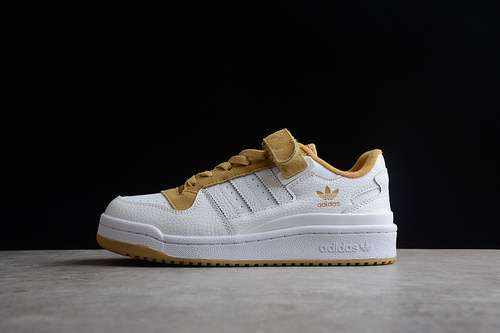 280GX9399FORUM 84 LOW SHOES CLOUD WHITECLOUD WHITEKHAKIWOMAN3639MAN4045