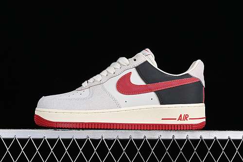 300FQ8743121AIR FORCE 1 07 LOW WHITEGREYBLACKREDWOMAN3639MAN4045
