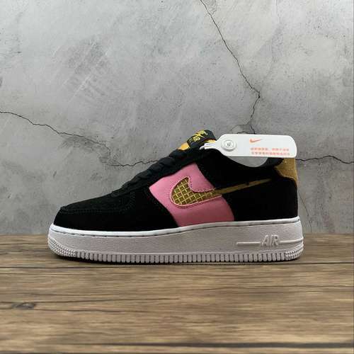 270CJ4093002AIR FORCE 1 LOW GS BLACKLOTUS PINKWHITEORANGE TRANCEWOMAN35540