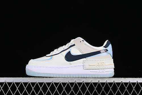 280DZ1847107AIR FORCE 1 SHADOW SAILGLACIER BLUECOCONUT MILKARMORY NAVYWOMAN35540