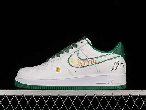 340NK9700131AIR FORCE 1 LOW 07 WHITEGOLDGREENMAN3945