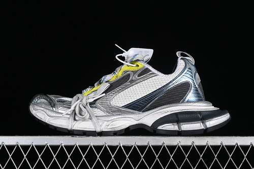 400W3XL57010BALENCIAGA PHANTOM SNEAKER SILVERBLACKGREYBLUEYELLOWUNISEX3546