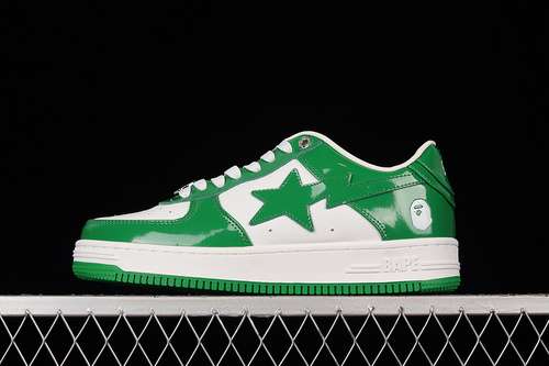 4501H70191001BAPE STA TOKYO LOW WHITEGREENWHITEWOMAN3639MAN4045
