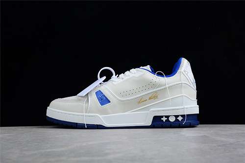 730LV 21SS TRAINER SNEAKERS WHITEWHITEBLUEMAN3845