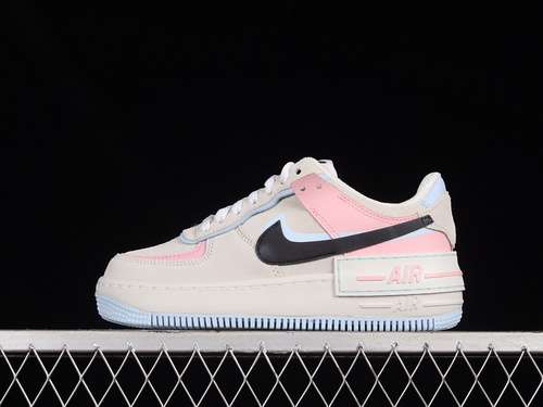 280DX3358100AIR FORCE 1 SHADOW HOOPS PACK MEDIUM SOFT PINKBLACKWOMAN35540