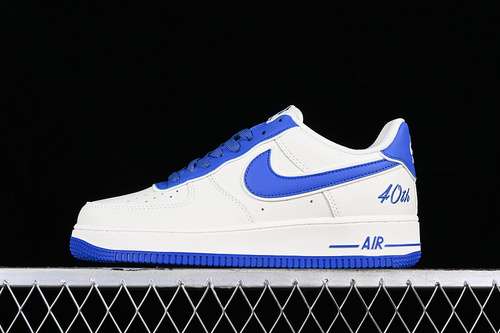 340JF1983555AIR FORCE 1 LOW 40TH WHITEBLUEWOMAN3639MAN4045