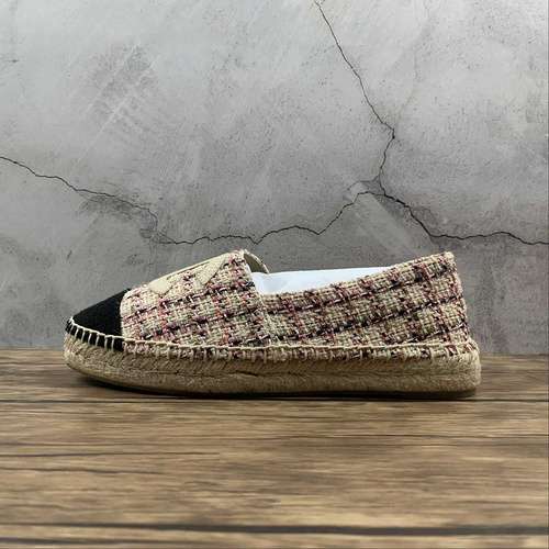 280CHANEL FISHERMAN SHOES BEIGEBLACKPINKWOMAN3540