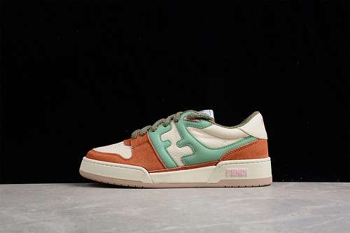 450FENDI 2022 SNEAKERS LIGHT GREENWHITEORANGEREDWOMAN3539MAN4045