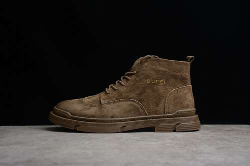 420GUCCI HIGH MARTIN BOOTS DARK BROWNDARK BROWNDARK BROWNMAN3844