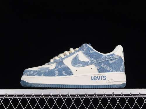 320NZ0088801LEVIx27S X AIR FORCE 1 LOW 07 WHITEBLUEWHITEWOMAN3639MAN4045