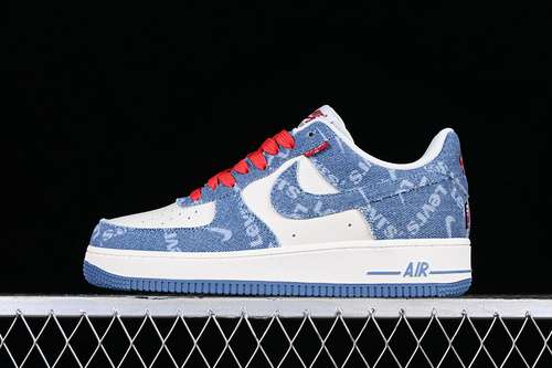 320VT5698568LEVIS X AIR FORCE 1 07 LOW WHITEBLUEREDWOMAN3639MAN4045