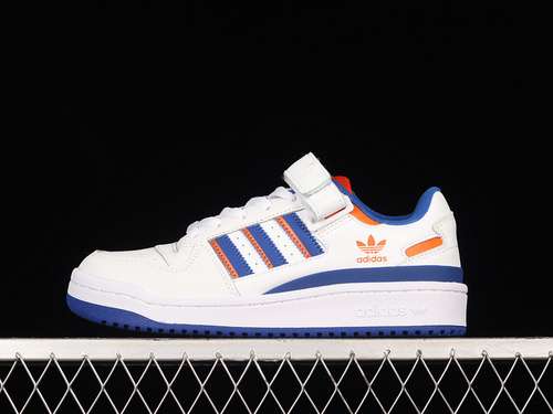 270GZ1839FORUM 84 LOW SHOES CLOUD WHITEROYAL BLUEORANGEWOMAN3639MAN4045