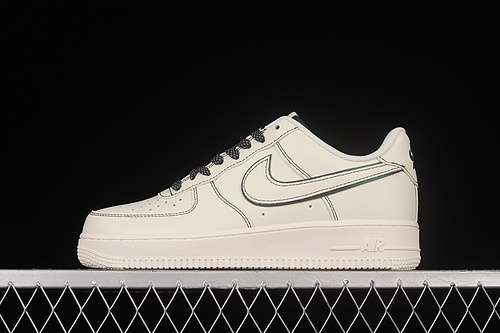320315122808AIR FORCE 1 07 LOW BEIGEBLACKBEIGEWOMAN3639MAN4045