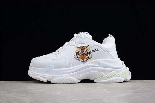 530GUCCI X BALENCIAGA TRIPLE S SNEAKERS WHITEBLACKWHITEWOMAN3539MAN4046