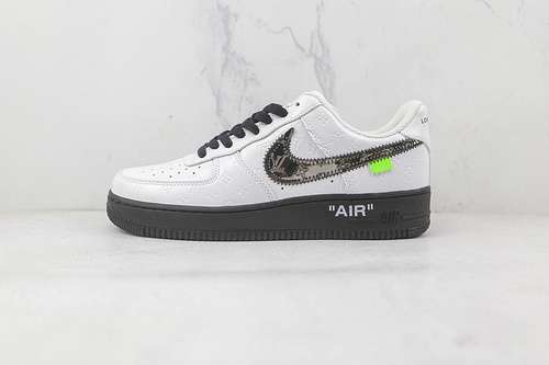 500LV X AIR FORCE 1 LOW 07 WHITEBLACKSILVERWOMAN35539MAN4046
