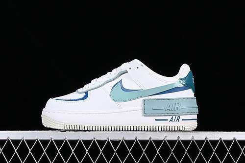 280DZ1847001AIR FORCE 1 SHADOW WHITEBLUEGREENWOMAN35540