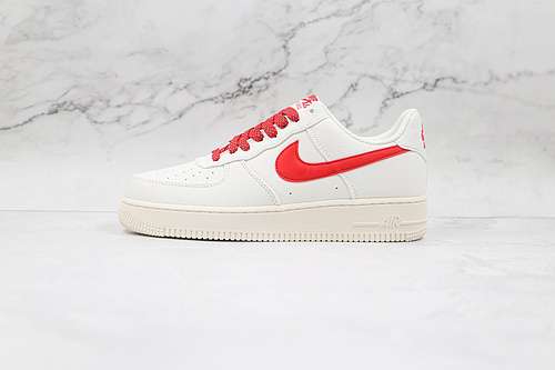 300315122103AIR FORCE 1 LOW 07 WHITEWHITEREDWOMAN3639MAN4045