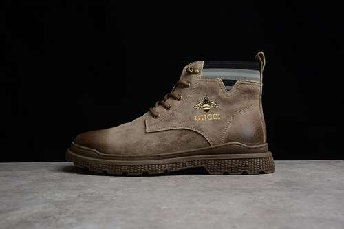 48043194202JPOI60568GUCCI SCREENER GG HIGHTOP SNEAKER BROWNBROWNBROWNMAN3844