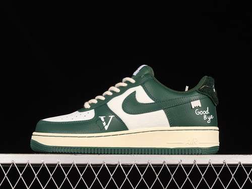 340DO5220169AIR FORCE 1 LOW 07 WHITEGREENBEIGEWOMAN3639MAN4045