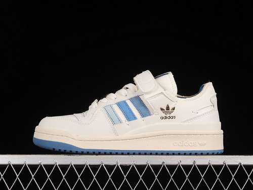 250GW4333FORUM 84 LOW SHOES CLOUD WHITEALTERED BLUEPULSE BLUEWOMAN3639MAN4045