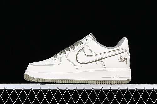 340UN1635777STUSSY X AIR FORCE 1 07 LOW WHITEGREYGREENWOMAN3639MAN4045