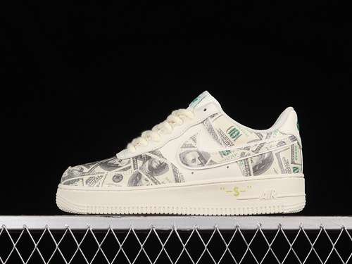 330CW1188555AIR FORCE 1 LOW 07 RICH BEIGEGREYGREENWOMAN3639MAN4045