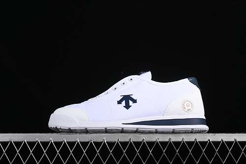 260SP323LSN73DESCENTE CHRON TEMPO SLIPON WHITEBLUEWOMAN3639MAN4045