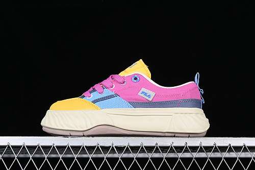260F12W322301FRLFILA FUSION NON SLIP RETRO ESPADRILLES BEIGEYELLOWBLUEPINK