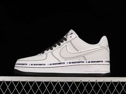 320CQ0494001AIR FORCE 1 LOW 07 QS MORE THAN X UNINTERRUPTED WHITEWHITEBLUEUNISEX3645