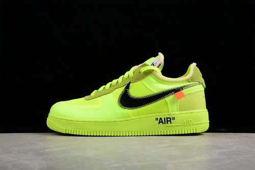 500AO4606700OW X AIR FORCE 1 LOW VOLTCONEBLACKHYPER JADEMAN4046